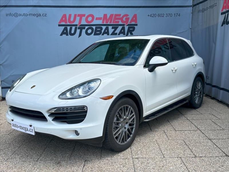 Porsche Cayenne 4,8 S V8 294kW-PANO-VZDUCH-TOP, kombi, bílá, benzin, rv. 2011