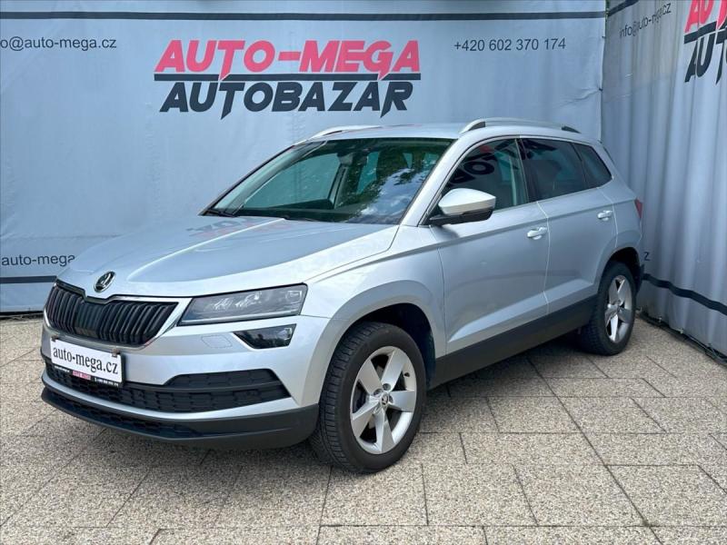 Škoda Karoq 1,6 TDI 85 kW Style DSG-CZ-DPH, kombi, světle šedá metalíza, nafta, rv. 2018