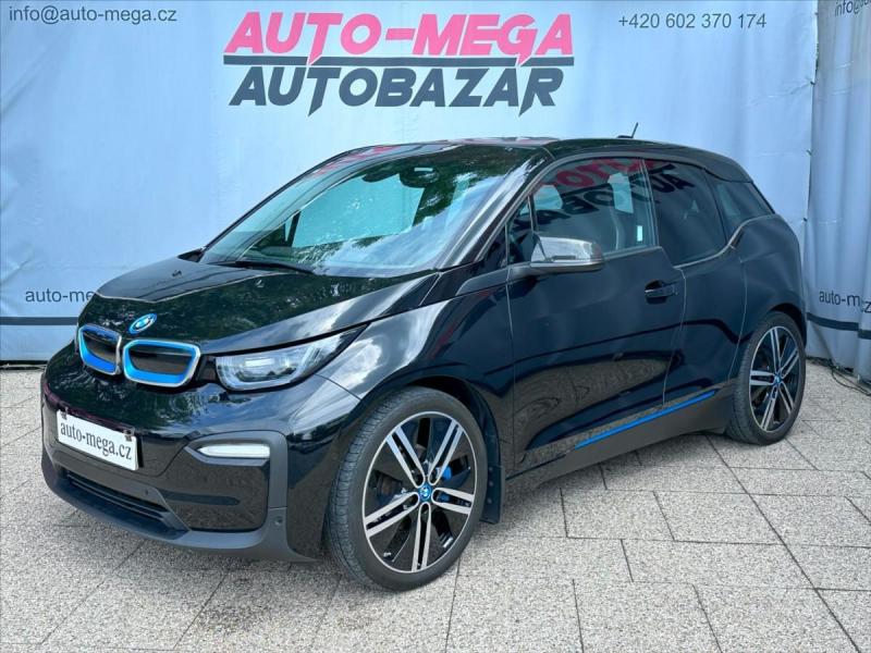 BMW i3 0,7 94 REX 125kW max výbava, sedan, černá, elektro, rv. 2018