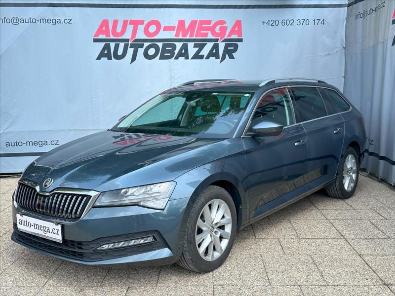 Škoda Superb 2,0 140kW Style facelift!, kombi, světle šedá, nafta, rv. 2019