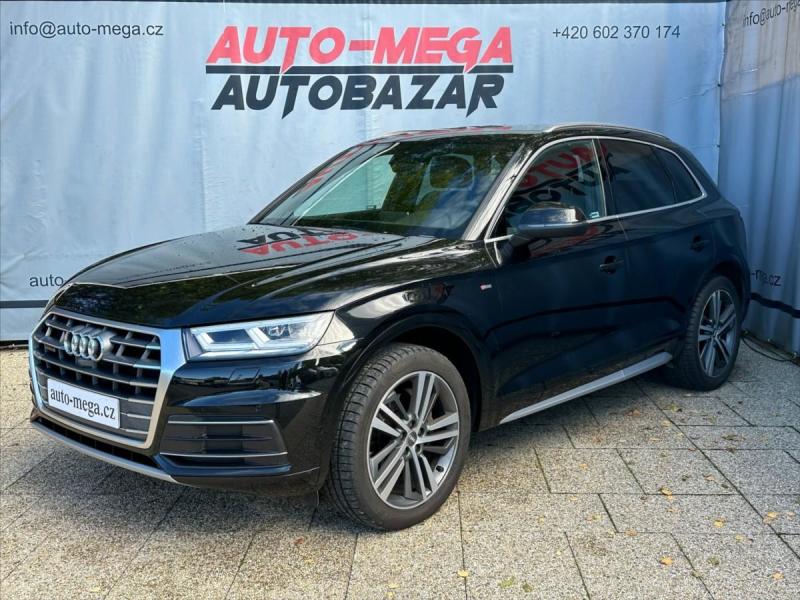 Audi Q5 2,0 TFSI 185kW-S LINE-CZ-VIRTU, kombi, černá, benzin, rv. 2018
