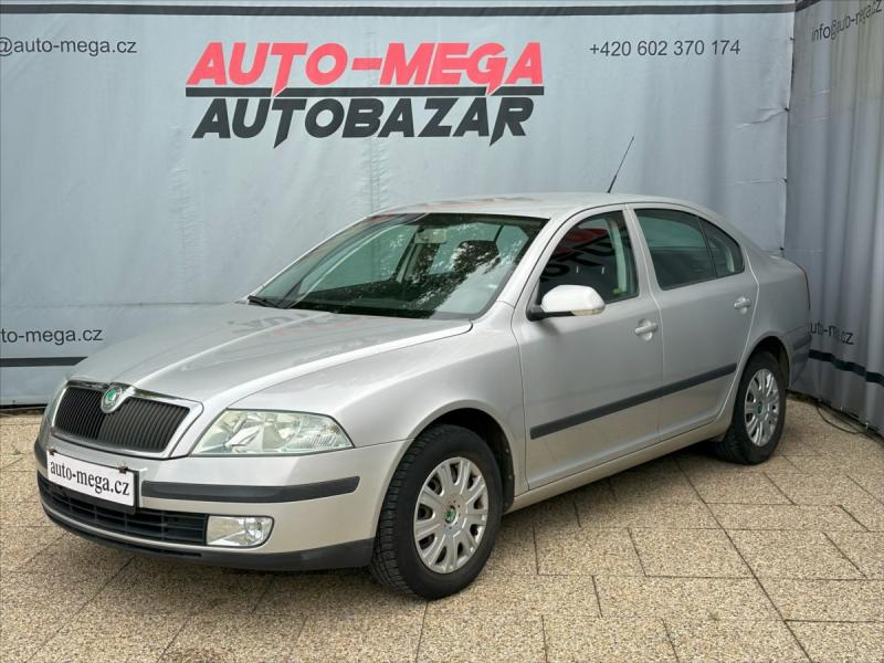 Škoda Octavia 1,6 i 75kW- CZ- 1. MAJITEL!, sedan, světle šedá metalíza, benzin, rv. 2007