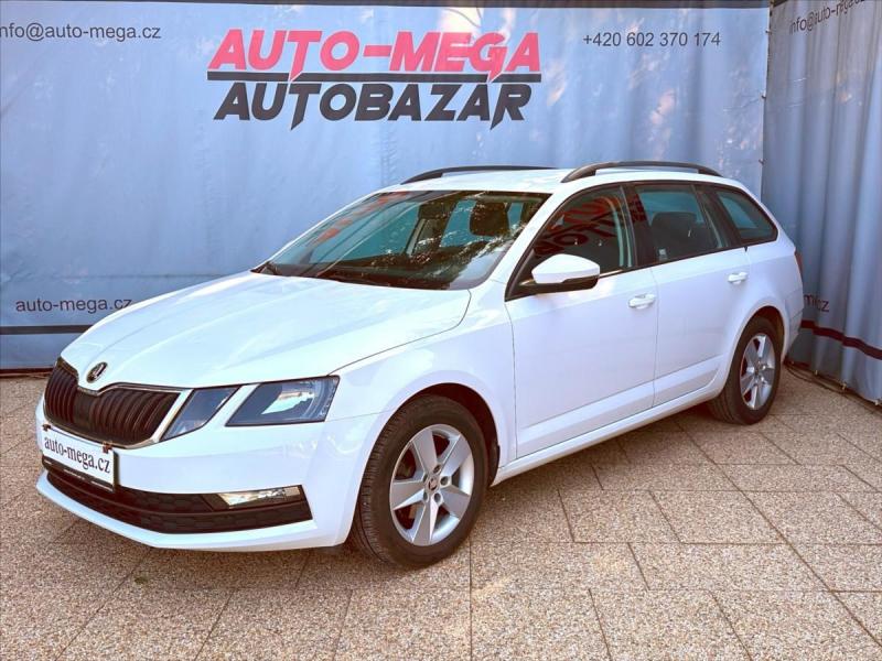 Škoda Octavia 1,6 85kW DPH-CZ, kombi, bílá, nafta, rv. 2018