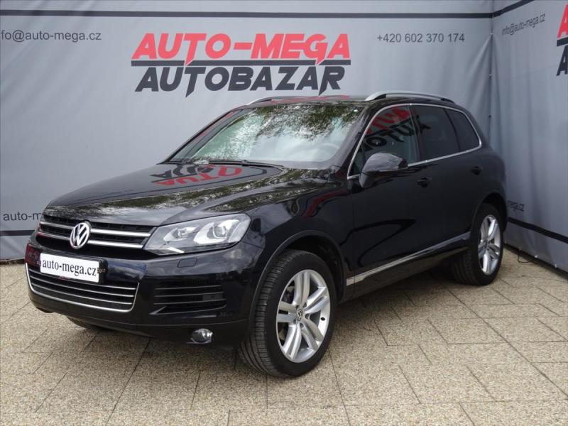 Volkswagen Touareg TDI 150kW-SERVIS!!, SUV, černá, nafta, rv. 2012