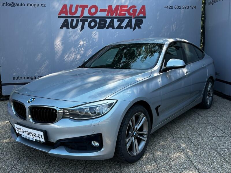 BMW Řada 3 2,0 2.0D 135kW GT- CZ, sedan, světle šedá, nafta, rv. 2015