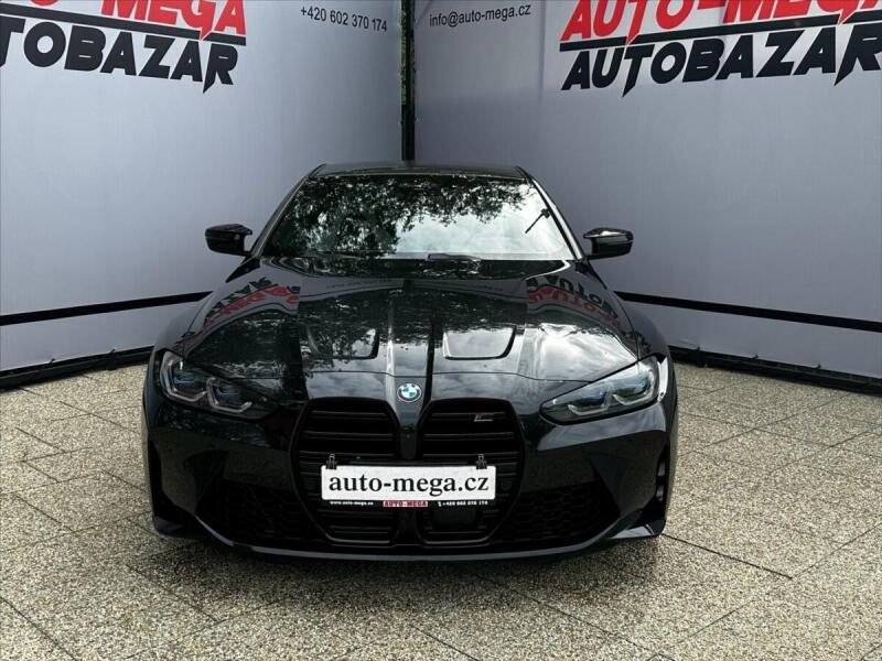 BMW M4 3,0 375kW-COMPETITION, kupé, černá metalíza, benzin, rv. 2021
