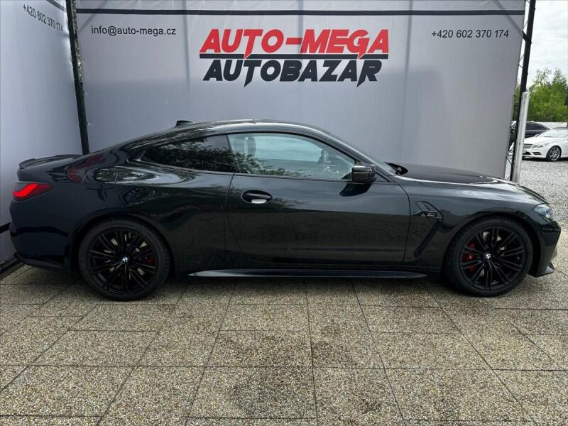 BMW M4 3,0 375kW-COMPETITION, kupé, černá metalíza, benzin, rv. 2021
