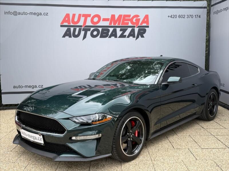 Ford Mustang 5,0 V8 357kW BULLITT-CZ-DPH!!, kupé, světle zelená, benzin, rv. 2020