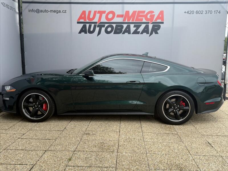 Ford Mustang 5,0 V8 357kW BULLITT-CZ-DPH!!, kupé, světle zelená, benzin, rv. 2020