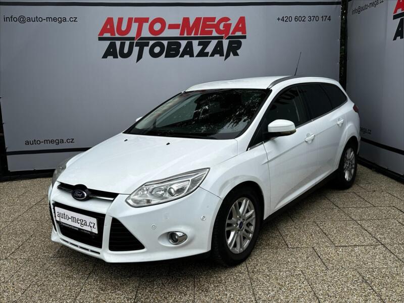 Ford Focus 2,0 TDCi 85kW AUTOMAT, kombi, bílá, nafta, rv. 2014