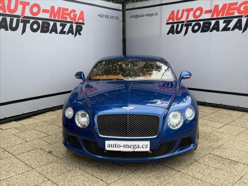 Bentley Continental GT 6,0 W12 GT 460KW-SPEED-4WD, kupé, modrá metalíza, benzin, rv. 2014