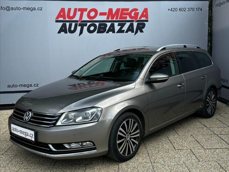Volkswagen Passat 2,0 TDI 103kW DSG Highline, kombi, hnědá, nafta, rv. 2015