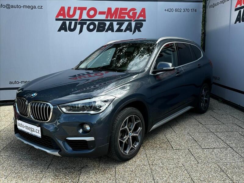BMW X1 2,0 d 110kW xDRIVE CZ 1MAJITEL, kombi, světle šedá, nafta, rv. 2019