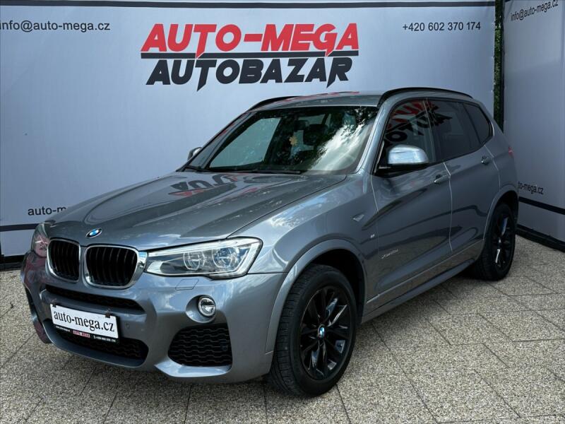 BMW X3 2,0 D 140kW-M PAKET-xDRIVE, kombi, světle šedá, nafta, rv. 2017