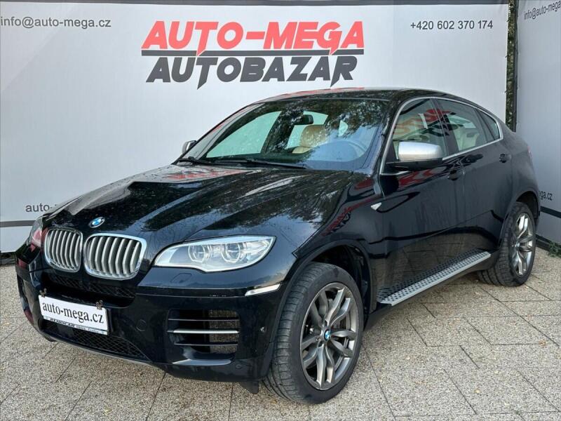 BMW X6 3,0 M50D X Drive 280kW-CZ-serv, kombi, černá, nafta, rv. 2014