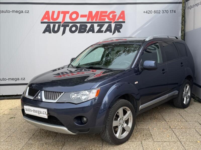 Mitsubishi Outlander 2,4 MIVEC 125kW-LPG-4x4-SERVIS, kombi, modrá, LPG, rv. 2009